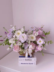 Flowers in a container/images for scale only