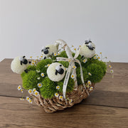 Flowers in a container/images for scale only